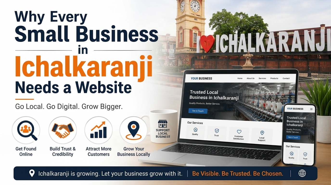 Why Every Small Business in Ichalkaranji Needs a Website