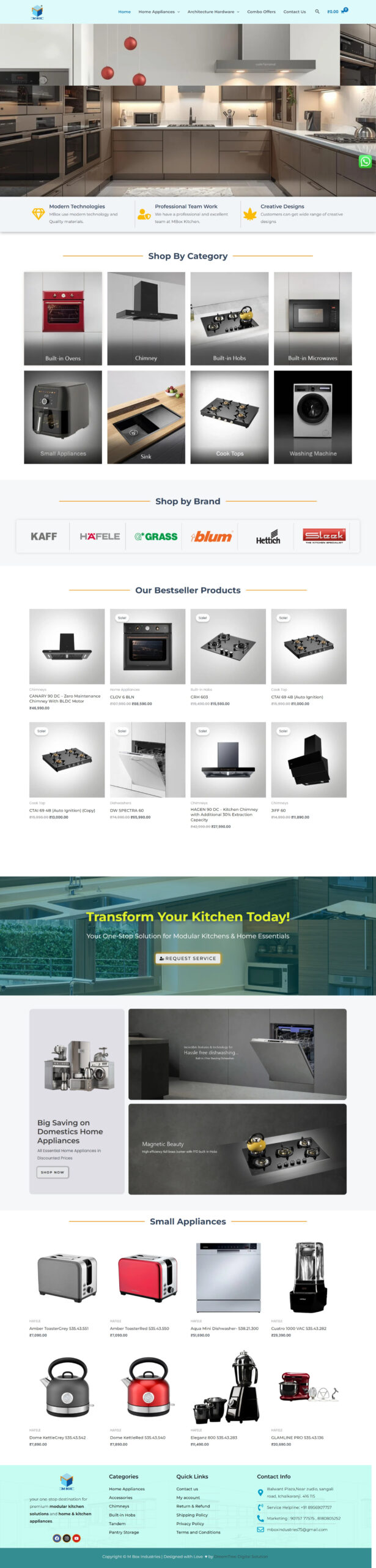 Mbox Home Appliances